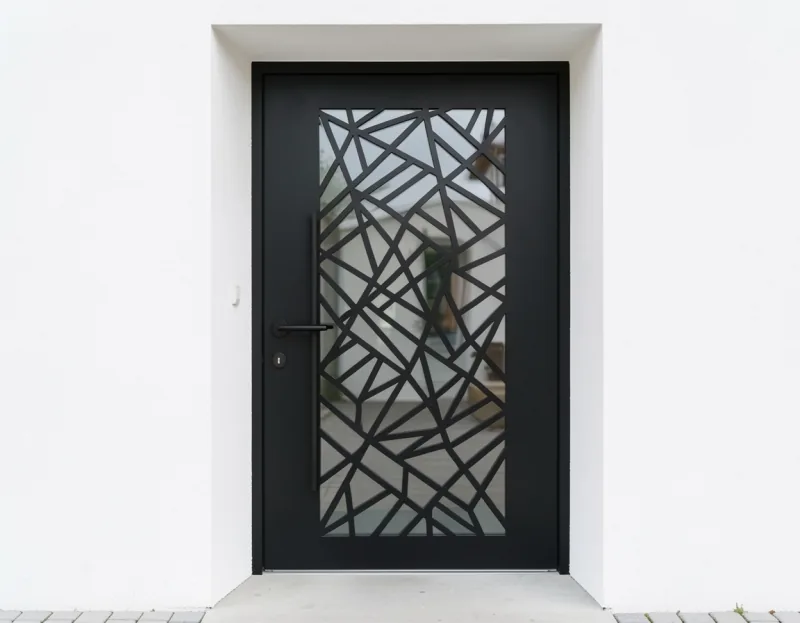 Illustration : portes métalliques